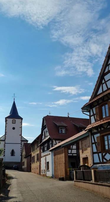 Alsace Bas-Rhin Logis Independant Avec Piscine Privee Apartamento Alteckendorf Exterior foto